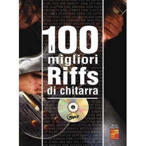 100 Riff Chitarra Gtr Bk/Cd