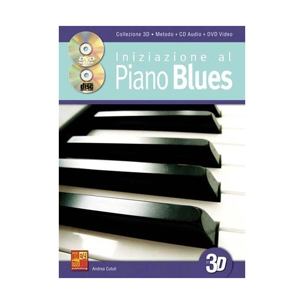 Iniz Piano Blues Pf Bk/Cd/Dvd