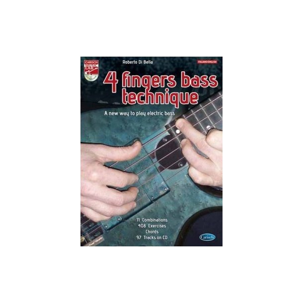 Bella 4 Fingers Bass Technique Bk/Cd
