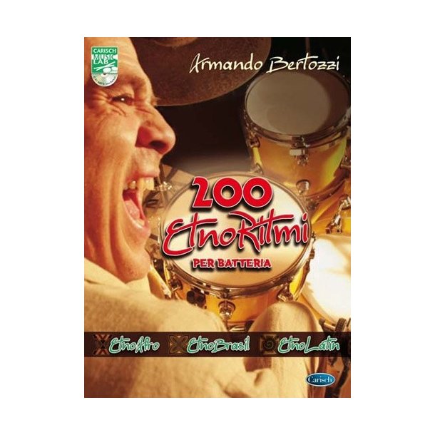 Bertozzi 200 Ritmi Drums Bk/Cd