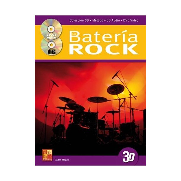 Bateria Rock Drums 3d Bk/Cd/Dvd