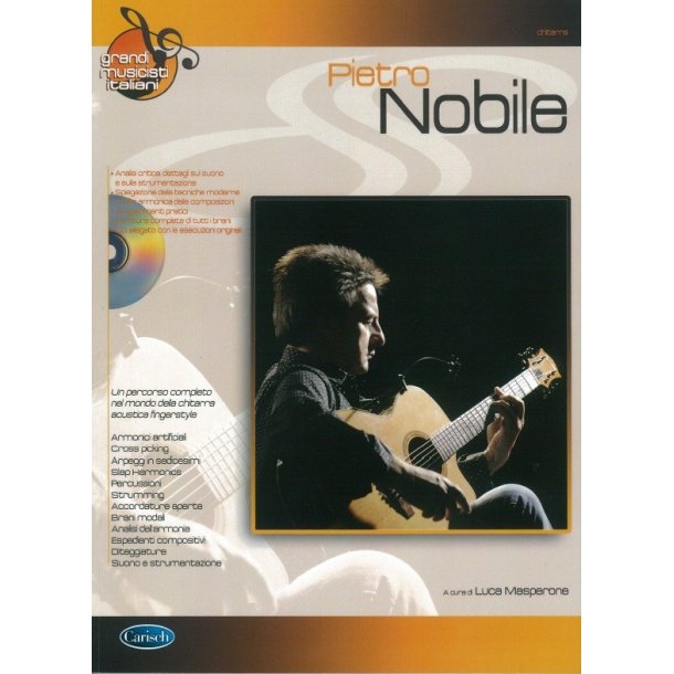 Luca Masperone: Great Musicians - Pietro Nobile (Book/CD)
