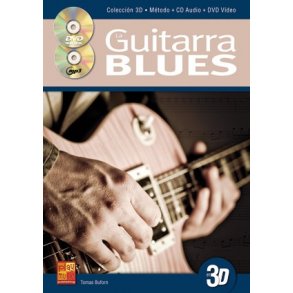 La Guitarra Blues En 3D (Book/CD/DVD)
