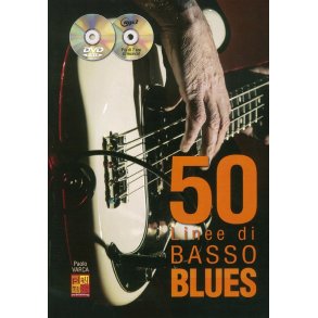 Paolo Varca: 50 Linee Di Basso Blues (Book/CD/DVD)