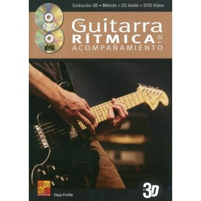 Diego Portillo: La Guitarra Ritmica Y De Acompanamiento (Book/CD/DVD)