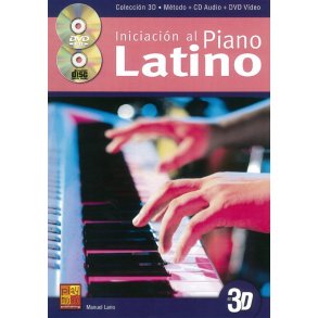 Manuel Lario: Iniciacion Al Piano Latino (Book/CD/DVD)