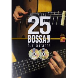 Adrian Santos: 25 Bossa Nova Fur Gitarre (Book/CD/DVD)