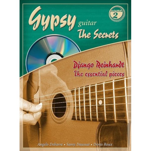 ROUX/DEBARRE/DAUSSAT GYPSY GUITAR THE SECRETS 2 BK/CD
