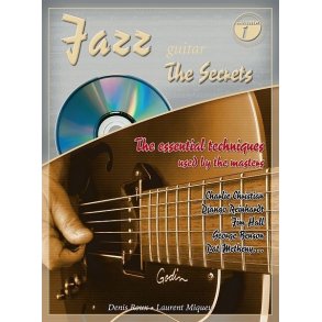ROUX DENIS/MIQUEU LAURENT JAZZ GUITAR THE SECRETS 1 BK/CD