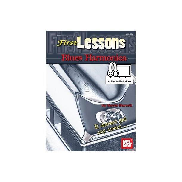 David Barrett: First Lessons Blues Harmonica (Book/Online Audio/Video)