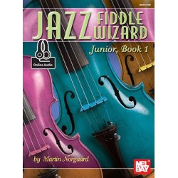 Martin Norgaard: Jazz Fiddle Wizard Junior - Book 1 (Book/Online Audio)