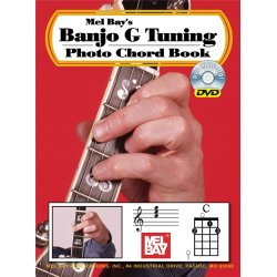 Mel Bay's Banjo G Tuning Photo Chord Book (Book/DVD)