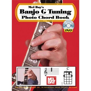 Mel Bay's Banjo G Tuning Photo Chord Book (Book/DVD)