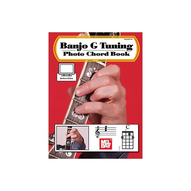 William Bay: Banjo G Tuning - Photo Chord Book (Book/Online Video)