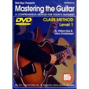 BAY WILLIAM MASTERING THE GUITAR CLASS METHOD LEVEL 1 GUITAR DVD