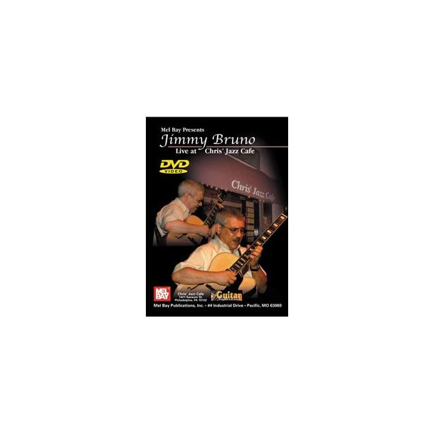 JIMMY BRUNO LIVE AT CHRIS' JAZZ CAFE GUITAR (ALL) DVD