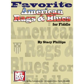 FAVORITE AMERICAN RAGS & BLUES FOR FIDDLE FIDDLE BOOK
