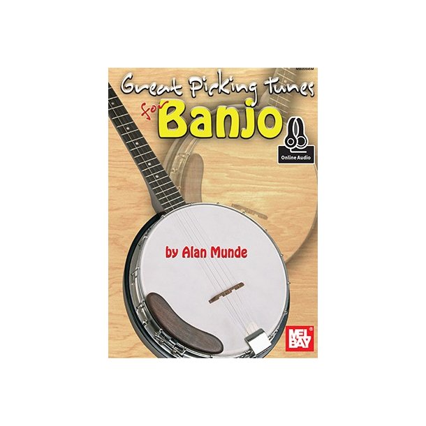 Alan Munde: Great Picking Tunes For Banjo (Book/Online Audio)