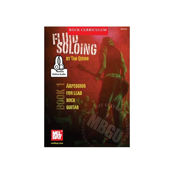 Tim Quinn: MBGU Rock Curriculum - Fluid Soloing (Book 1) (Book/Online Audio)