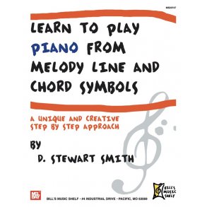 Learn to Play Piano from Melody Line and Chord Symbols