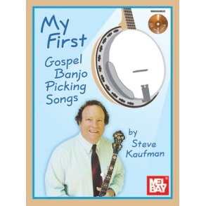 KAUFMAN MY FIRST GOSPEL PICKING BANJO SONGS BANJO BOOK/CD
