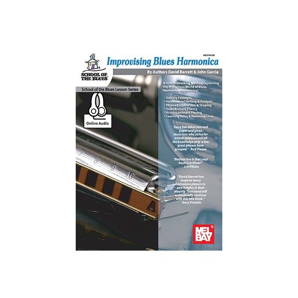 Improvising Blues Harmonica (Book/Online Audio)