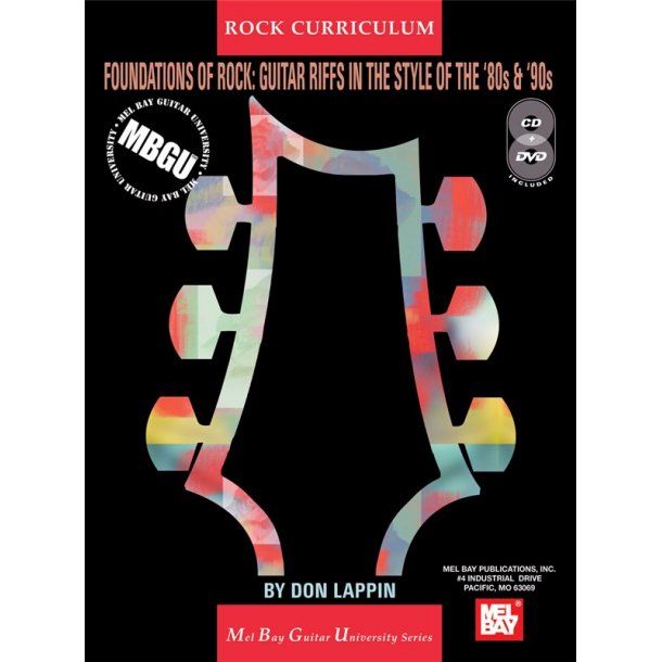 Foundations Of Rock - Guitar Riffs In The Style Of The 80s And 90s