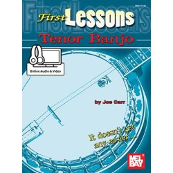 Joe Carr: First Lessons Tenor Banjo (Book/Online Media)