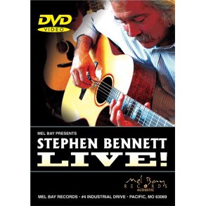STEPHEN BENNETT LIVE! GUITAR (FINGERPICKING) DVD