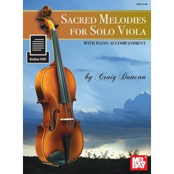 Craig Duncan: Sacred Melodies For Solo Viola (Book/Online PDF)