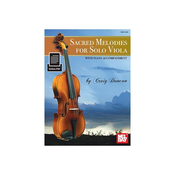 Craig Duncan: Sacred Melodies For Solo Viola (Book/Online PDF)
