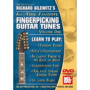 RICHARD GILEWITZ: ALL-TIME FAVORITE FINGERPICKING TUNES GUITAR (FINGER