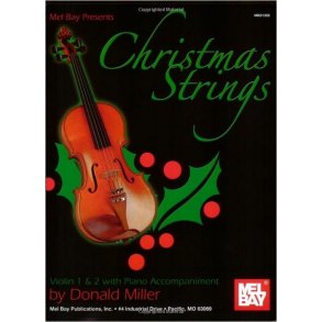 Christmas Strings:  Violin 1 & 2 With Piano Accomp.