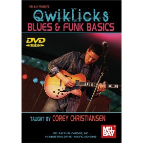 QWIKLICKS BLUES & FUNK BASICS GUITAR (ELECTRIC) DVD
