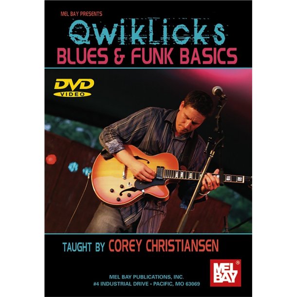 QWIKLICKS BLUES & FUNK BASICS GUITAR (ELECTRIC) DVD