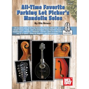 Dix Bruce: All-Time Favorite Parking Lot Picker's Mandolin Solos (Book/Online Audio)