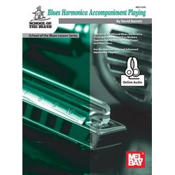 David Barrett: Blues Harmonica Accompaniment Playing (Book/Online Audio)