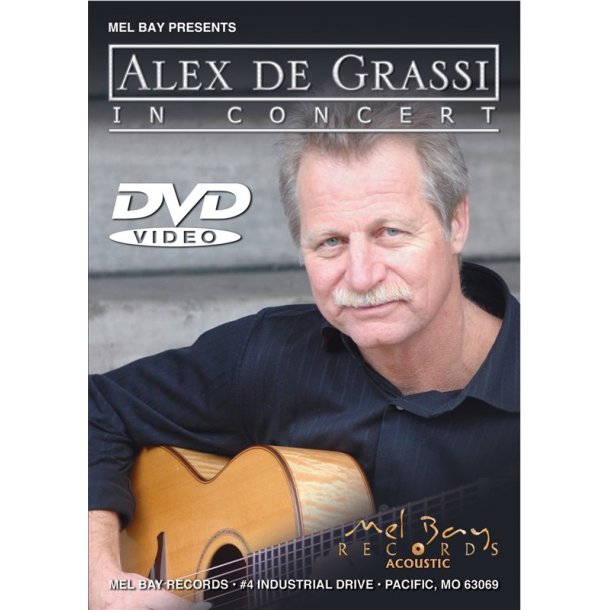 DE GRASSI ALEX IN CONCERT GUITAR DVD
