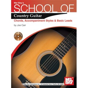 School of Country Guitar: Chords, Accompaniment, Styles & Basic