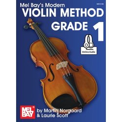 Martin Norgaard/Laurie Scott: Modern Violin Method, Grade 1 (Book/Online Audio)