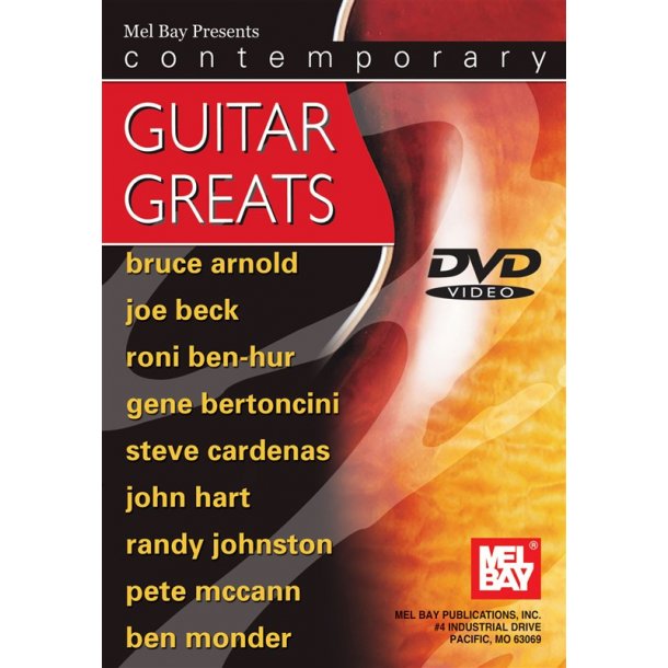 CONTEMPORARY GUITAR GREATS GUITAR DVD