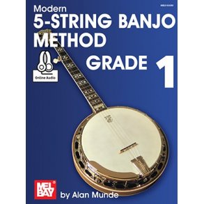 Alan Munde: Modern 5-String Banjo Method - Grade 1 (Book/Online Audio)