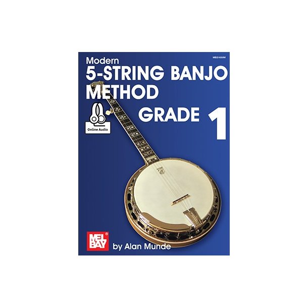 Alan Munde: Modern 5-String Banjo Method - Grade 1 (Book/Online Audio)