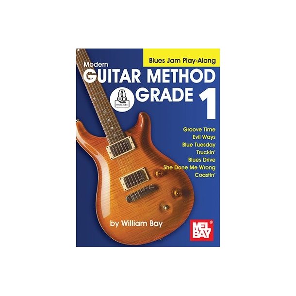 Modern Guitar Method: Grade 1 - Blues Jam Play-Along (Book/Online Audio)