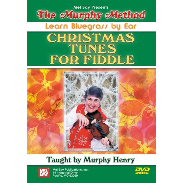 HENRY MURPHY THE MURPHY METHOD CHRISTMAS TUNES FOR FIDDLE VIOLIN DVD