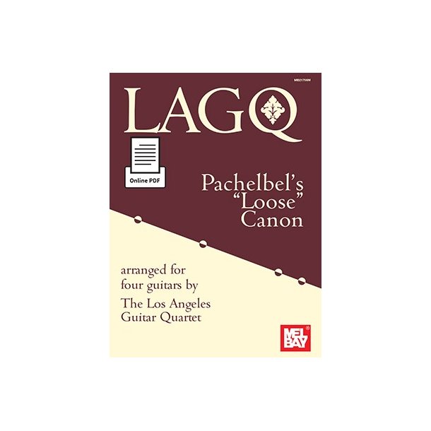 LAGQ: Pachelbel's Loose Canon (Book/Online PDF)