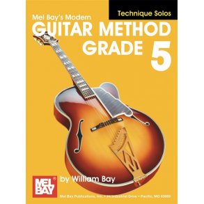 Modern Guitar Method Grade 5, Technique Solos