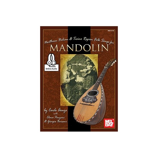 Carlo Aonzo: Northern Italian & Ticino Region Folk Songs For Mandolin (Book/Online Audio)