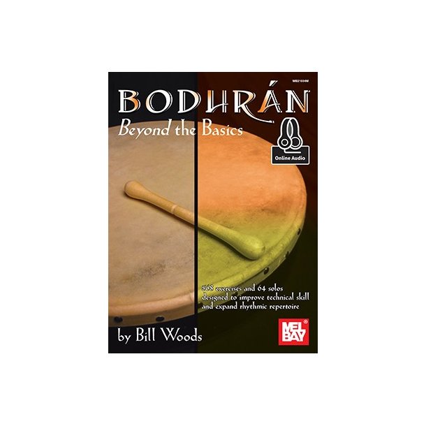 Bill Woods: Bodhran: Beyond The Basics (Book/Online Audio)