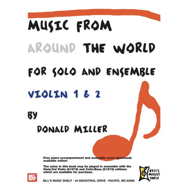 Music From Around The World - Solo &amp; Ensemble